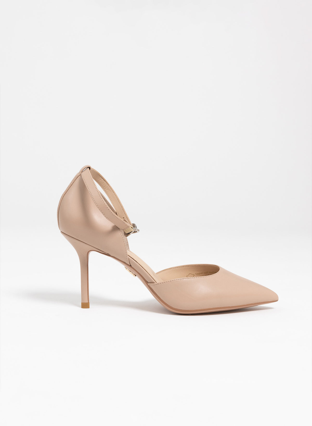 Adorné nude with snake strap