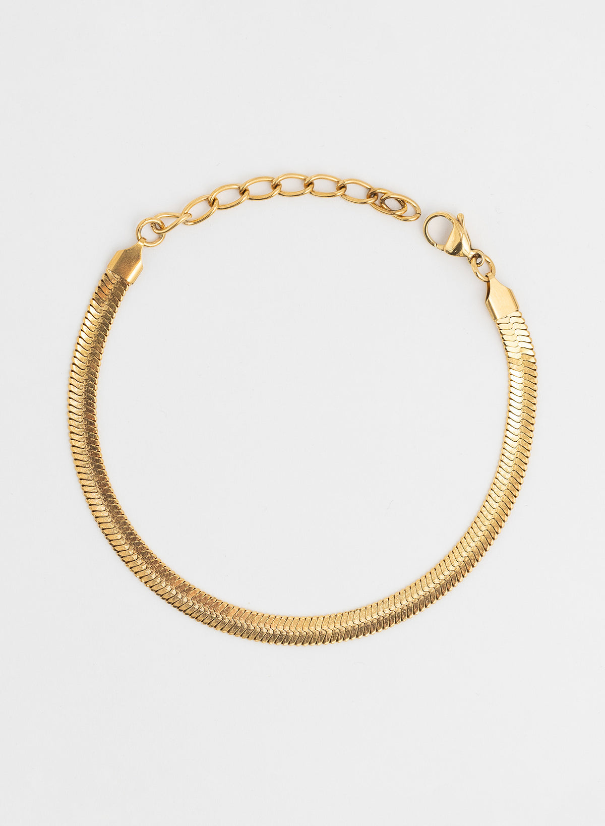Adorné nude with snake strap